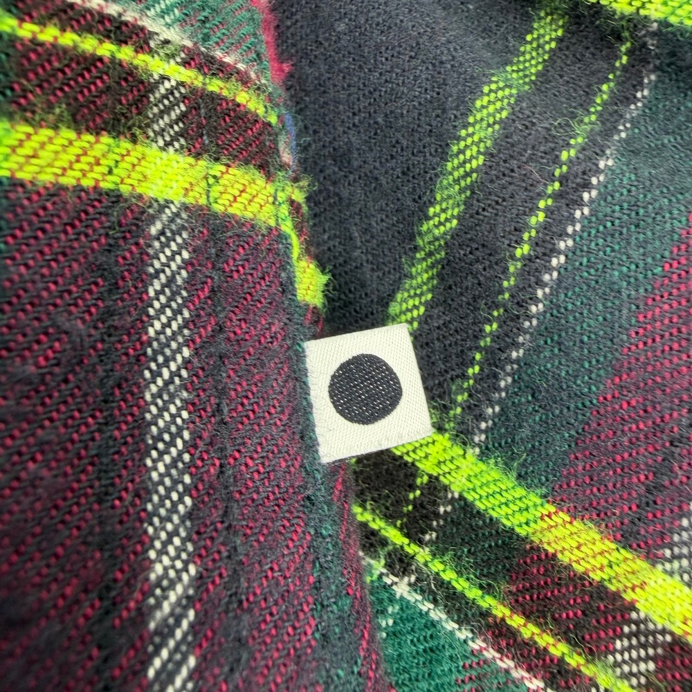 NN07‎ No Nationality Shirt Mens Large Plaid Levon Button Down Long Sleeve Pocket - Picture 10 of 12